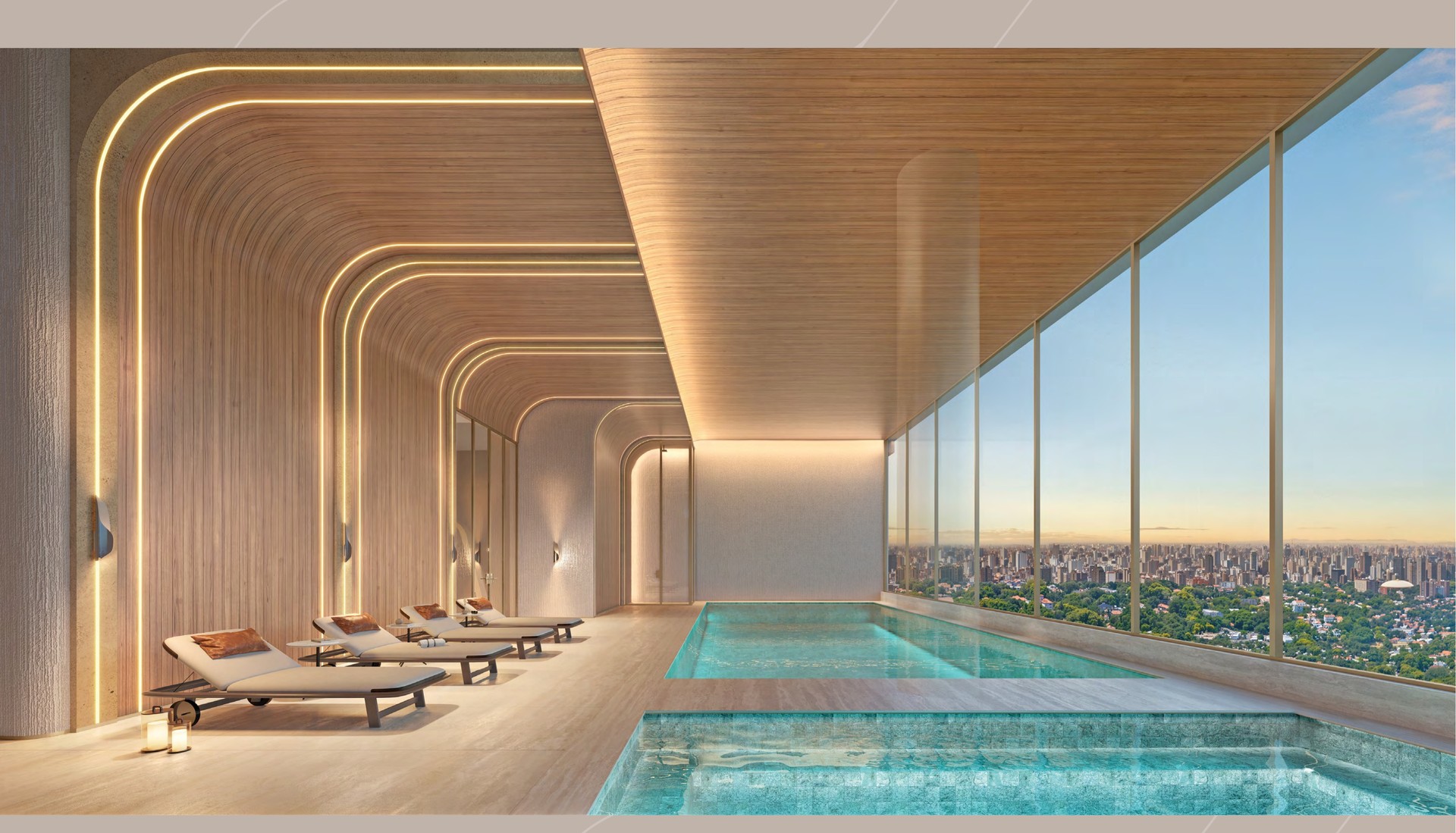 Sky Wellness — 51º pavimento — Epic Apartments