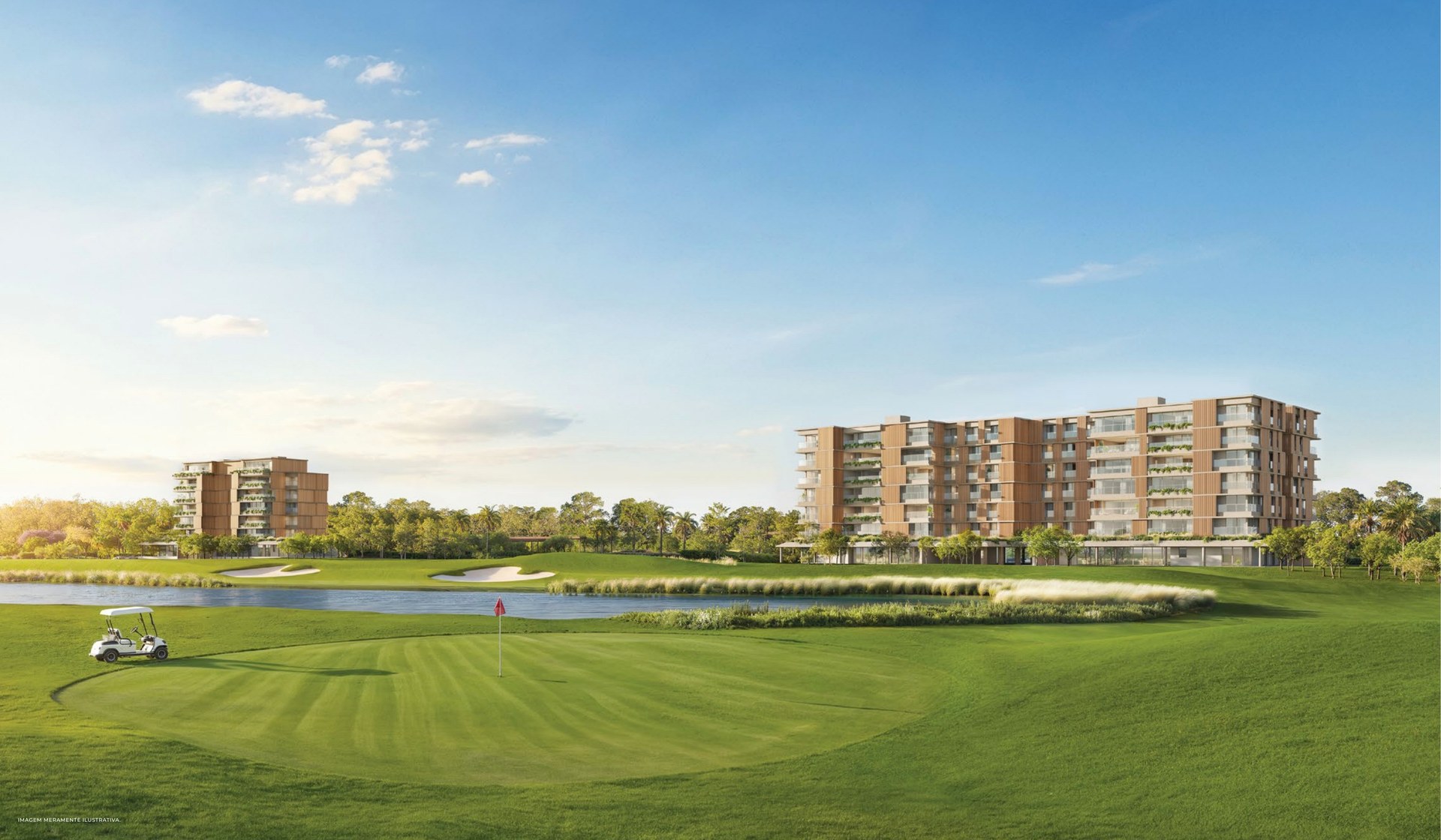 Campo de golfe e Vista Riviera — Heritage Riviera